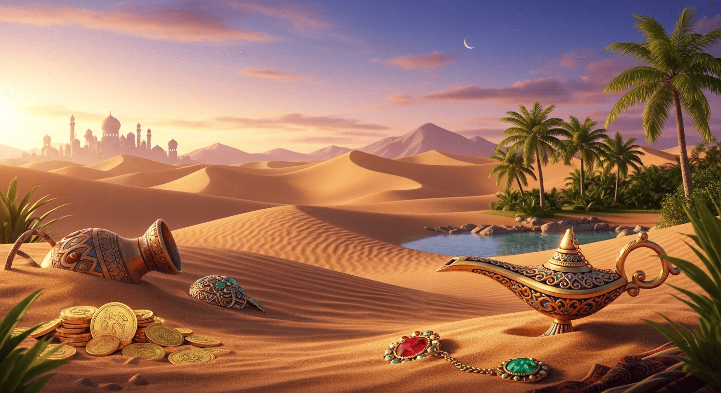 Desert Treasures Arabic
